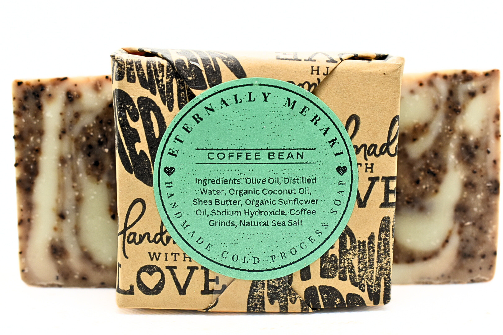 “Coffee Bean” (unscented) Cold Process Soap