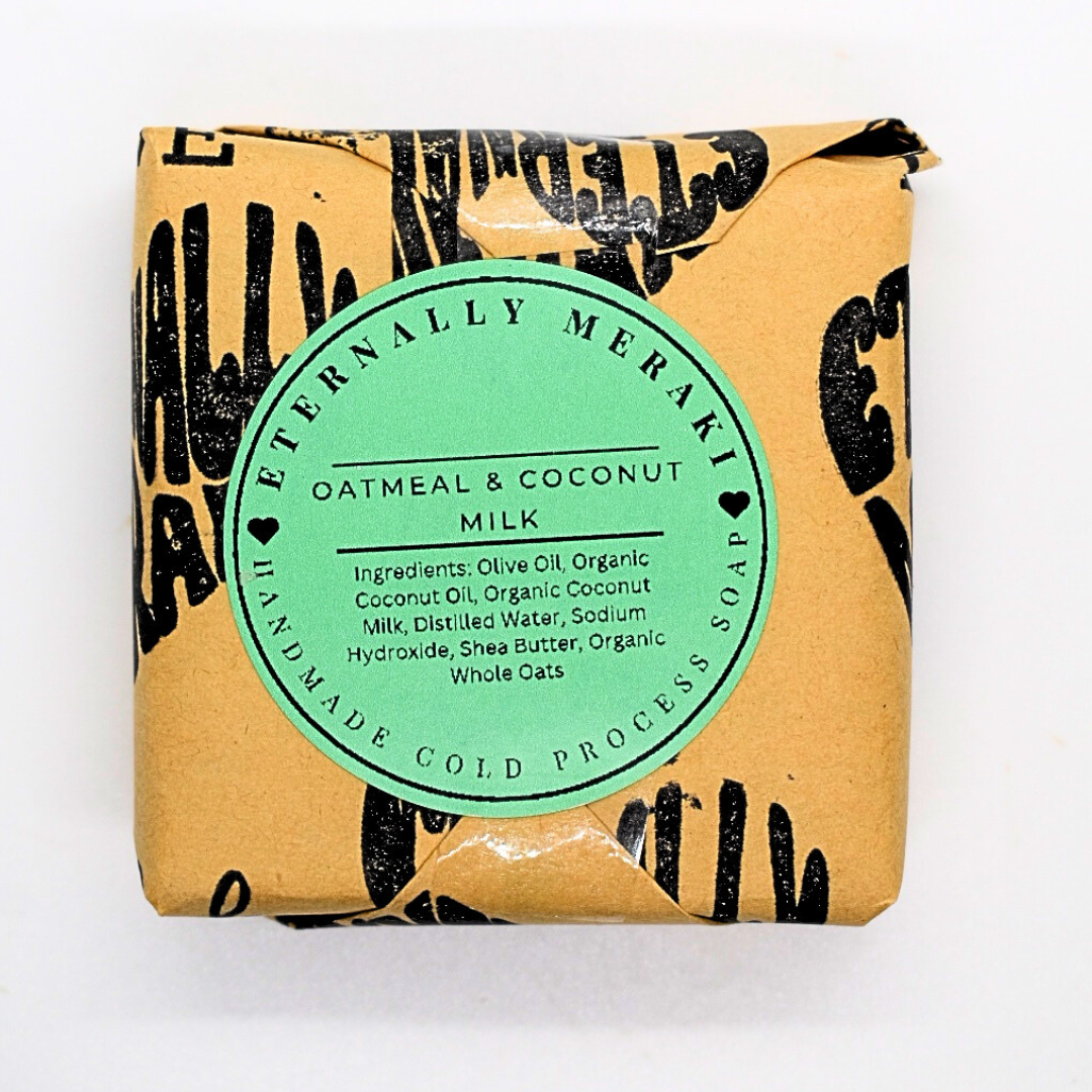 “Oatmeal And Coconut Milk” Cold Process Soap