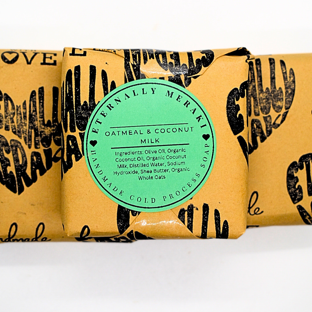 “Oatmeal And Coconut Milk” Cold Process Soap