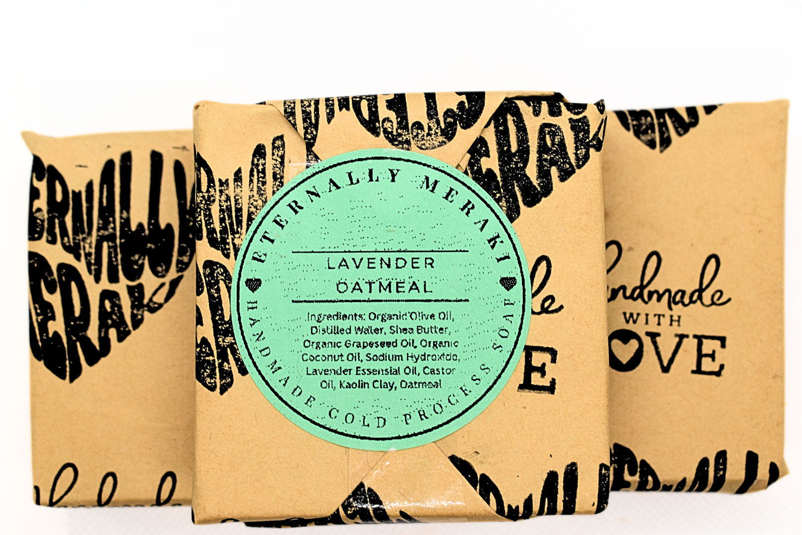 “Lavender Oatmeal” Cold Process Soap